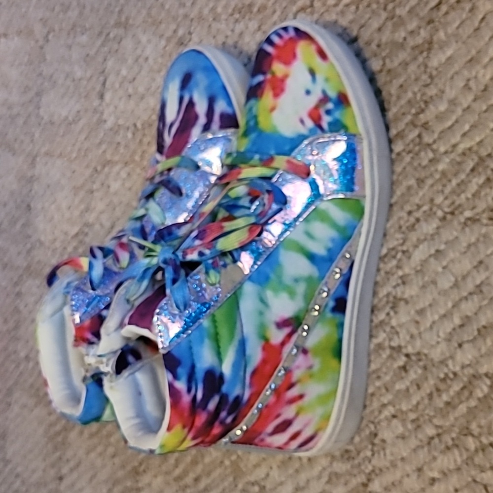Steve Madden Tie Dye HI Top Sneakers